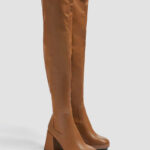 Sock knee-high boots